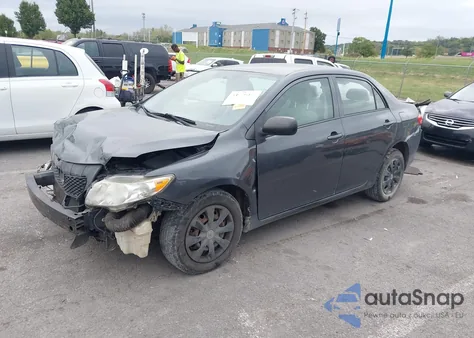 2009 Toyota Corolla из США, поврежденный, VIN 2T1BU40E59C111548